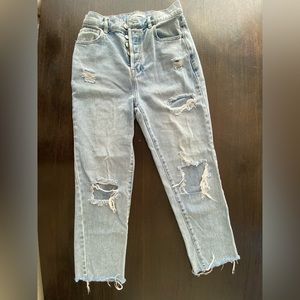 2 pairs of jeans. Hollister 27, Skinny jean 24